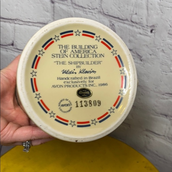 Avon vintage nautical shipbuilder stein - Picture 7 of 12